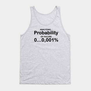 Analyzing peobability of failure... Tank Top